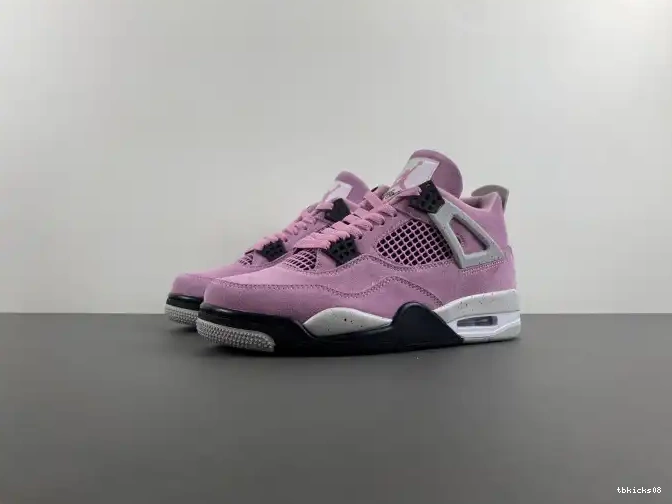 Reps TBkick AQ9129-501 Jordan WMNS Air 4 Orchid 0616